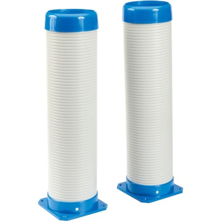 Global Industrial Double Cool Air Duct Assembly For 1.2 to 2 Ton Portable ACfts 292696